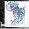 image:imageAmbesonne Birds Shower Curtain Cheerful Happy Birds Singing on Lively Tree Branches with Colorful Spring Leaves Cloth Fabric Bathroom Decor Set with Hooks 69 W x 70 L Eggshell MulticolorBlue White