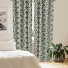 image:imageAmbesonne Birds and Nature Curtains Muted Tone Leafy Floral Huddles with Hummingbirds Urban Jungle Window Treatments 2 Panel Set for Living Room Bedroom Pair of  28 x 63 Blue Grey Dried RoseYellow Cream