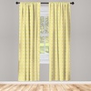 image:imageAmbesonne Birds and Nature Curtains Muted Tone Leafy Floral Huddles with Hummingbirds Urban Jungle Window Treatments 2 Panel Set for Living Room Bedroom Pair of  28 x 63 Blue Grey Dried RoseWhite Mustard