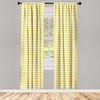 image:imageAmbesonne Birds and Nature Curtains Muted Tone Leafy Floral Huddles with Hummingbirds Urban Jungle Window Treatments 2 Panel Set for Living Room Bedroom Pair of  28 x 63 Blue Grey Dried RoseWhite Yellow