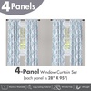 image:imageAmbesonne Birds and Nature Curtains Muted Tone Leafy Floral Huddles with Hummingbirds Urban Jungle Window Treatments 2 Panel Set for Living Room Bedroom Pair of  28 x 63 Blue Grey Dried RoseBlue Green