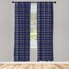 image:imageAmbesonne Birds and Nature Curtains Muted Tone Leafy Floral Huddles with Hummingbirds Urban Jungle Window Treatments 2 Panel Set for Living Room Bedroom Pair of  28 x 63 Blue Grey Dried RoseRoyal Blue