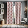 image:imageAmbesonne Birds and Nature Curtains Muted Tone Leafy Floral Huddles with Hummingbirds Urban Jungle Window Treatments 2 Panel Set for Living Room Bedroom Pair of  28 x 63 Blue Grey Dried RoseDark Coral