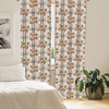 image:imageAmbesonne Birds and Nature Curtains Muted Tone Leafy Floral Huddles with Hummingbirds Urban Jungle Window Treatments 2 Panel Set for Living Room Bedroom Pair of  28 x 63 Blue Grey Dried RosePale Grey Apricot Brown
