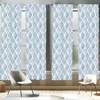 image:imageAmbesonne Birds and Nature Curtains Muted Tone Leafy Floral Huddles with Hummingbirds Urban Jungle Window Treatments 2 Panel Set for Living Room Bedroom Pair of  28 x 63 Blue Grey Dried RoseBlue Green