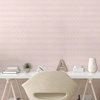image:imageAmbesonne Blush Pink Peel amp Stick Wallpaper for Home Geometric Pattern with Diamond Check Modern Triangles Futuristic Art SelfAdhesive Living Room Kitchen Accent 13 x 100 Pale Mustard and BlushPale Mustard and Blush