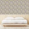 image:imageAmbesonne Blush Pink Peel amp Stick Wallpaper for Home Geometric Pattern with Diamond Check Modern Triangles Futuristic Art SelfAdhesive Living Room Kitchen Accent 13 x 100 Pale Mustard and BlushYellow
