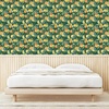 image:imageAmbesonne Blush Pink Peel amp Stick Wallpaper for Home Geometric Pattern with Diamond Check Modern Triangles Futuristic Art SelfAdhesive Living Room Kitchen Accent 13 x 100 Pale Mustard and BlushDark Teal Mustard and Green