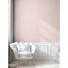 image:imageAmbesonne Blush Pink Peel amp Stick Wallpaper for Home Geometric Pattern with Diamond Check Modern Triangles Futuristic Art SelfAdhesive Living Room Kitchen Accent 13 x 100 Pale Mustard and BlushPale Mustard and Blush