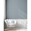 image:imageAmbesonne Blush Pink Peel amp Stick Wallpaper for Home Geometric Pattern with Diamond Check Modern Triangles Futuristic Art SelfAdhesive Living Room Kitchen Accent 13 x 100 Pale Mustard and BlushBlue Pale Blue White