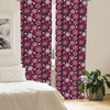 image:imageAmbesonne Candy Cane Curtains Aquarelle Style Sweets Traditional Christmas Festivity Winter Celebrations Window Treatments 2 Panel Set for Living Room Bedroom Pair of  28 x 84 White AquaMaroon White