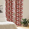 image:imageAmbesonne Candy Cane Curtains Aquarelle Style Sweets Traditional Christmas Festivity Winter Celebrations Window Treatments 2 Panel Set for Living Room Bedroom Pair of  28 x 84 White AquaWhite Red Green