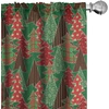 image:imageAmbesonne Candy Cane Curtains Aquarelle Style Sweets Traditional Christmas Festivity Winter Celebrations Window Treatments 2 Panel Set for Living Room Bedroom Pair of  28 x 84 White AquaCoral Green