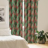 image:imageAmbesonne Candy Cane Curtains Aquarelle Style Sweets Traditional Christmas Festivity Winter Celebrations Window Treatments 2 Panel Set for Living Room Bedroom Pair of  28 x 84 White AquaCoral Green