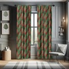 image:imageAmbesonne Candy Cane Curtains Aquarelle Style Sweets Traditional Christmas Festivity Winter Celebrations Window Treatments 2 Panel Set for Living Room Bedroom Pair of  28 x 84 White AquaCoral Green