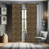 image:imageAmbesonne Candy Cane Curtains Aquarelle Style Sweets Traditional Christmas Festivity Winter Celebrations Window Treatments 2 Panel Set for Living Room Bedroom Pair of  28 x 84 White AquaBurnt Orange and Mustard