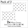 image:imageAmbesonne Christmas Pillow Sham Snowy Mountain Range Art with Foggy Pine Trees on Greenish Plaid Back Decorative Standard King Size Printed Pillowcase 36 X 20 Off White Teal SepiaGrey White