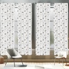 image:imageAmbesonne Ethnic Window Curtains Watercolor Style Hand Drawn Grid Pattern Hippie Folk Batik Design Lightweight Decor 2Panel Set with Rod Pocket Pair of  28 x 63 Azure BlueUmber Beige