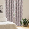 image:imageAmbesonne Ethnic Window Curtains Watercolor Style Hand Drawn Grid Pattern Hippie Folk Batik Design Lightweight Decor 2Panel Set with Rod Pocket Pair of  28 x 63 Azure BlueMint Green