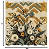 image:imageAmbesonne Eucalyptus Leaves Shower Curtain Modern Geometric Nature Mid Century Boho with Peachy Details Cloth Fabric Bathroom Decor Set with Hooks 69 W x 84 L Orange Dark Sea GreenAmber Laurel Green