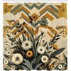 image:imageAmbesonne Eucalyptus Leaves Shower Curtain Modern Geometric Nature Mid Century Boho with Peachy Details Cloth Fabric Bathroom Decor Set with Hooks 69 W x 84 L Orange Dark Sea GreenAmber Laurel Green