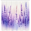 image:imageAmbesonne Eucalyptus Leaves Shower Curtain Modern Geometric Nature Mid Century Boho with Peachy Details Cloth Fabric Bathroom Decor Set with Hooks 69 W x 84 L Orange Dark Sea GreenLilac Off White