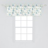 image:imageAmbesonne Flamingo Window Valance Heron and Flamingo Birds with Watercolor Design Wildlife Nature Curtain Valance for Kitchen Bedroom Decor with Rod Pocket 54 X 18 Grey Vermilion WhiteBlue Yellow Pale Grey
