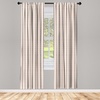image:imageAmbesonne Flower Curtains Wild Flowers Poppies and Daisies Rural Nature Scenery in Meadows Rustic Window Treatments 2 Panel Set for Living Room Bedroom Pair of  28 x 84 White YellowPeach Cream