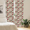 image:imageAmbesonne Flower Curtains Wild Flowers Poppies and Daisies Rural Nature Scenery in Meadows Rustic Window Treatments 2 Panel Set for Living Room Bedroom Pair of  28 x 84 White YellowForest Green and Vermilion