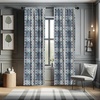 image:imageAmbesonne Flower Curtains Wild Flowers Poppies and Daisies Rural Nature Scenery in Meadows Rustic Window Treatments 2 Panel Set for Living Room Bedroom Pair of  28 x 84 White YellowWhite Indigo
