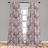 image:imageAmbesonne Flower Curtains Wild Flowers Poppies and Daisies Rural Nature Scenery in Meadows Rustic Window Treatments 2 Panel Set for Living Room Bedroom Pair of  28 x 84 White YellowBlush Mauve