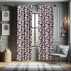 image:imageAmbesonne Flower Curtains Wild Flowers Poppies and Daisies Rural Nature Scenery in Meadows Rustic Window Treatments 2 Panel Set for Living Room Bedroom Pair of  28 x 84 White YellowCoral Pink