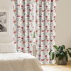 image:imageAmbesonne Flower Curtains Wild Flowers Poppies and Daisies Rural Nature Scenery in Meadows Rustic Window Treatments 2 Panel Set for Living Room Bedroom Pair of  28 x 84 White YellowVermilion Green Magenta