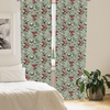 image:imageAmbesonne Flower Curtains Wild Flowers Poppies and Daisies Rural Nature Scenery in Meadows Rustic Window Treatments 2 Panel Set for Living Room Bedroom Pair of  28 x 84 White YellowLaurel Green Coral Grey