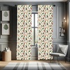 image:imageAmbesonne Flower Curtains Wild Flowers Poppies and Daisies Rural Nature Scenery in Meadows Rustic Window Treatments 2 Panel Set for Living Room Bedroom Pair of  28 x 84 White YellowDark Coral Teal Blue Grey