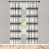 image:imageAmbesonne Flower Curtains Wild Flowers Poppies and Daisies Rural Nature Scenery in Meadows Rustic Window Treatments 2 Panel Set for Living Room Bedroom Pair of  28 x 84 White YellowBlack White
