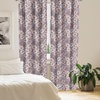image:imageAmbesonne Flower Curtains Wild Flowers Poppies and Daisies Rural Nature Scenery in Meadows Rustic Window Treatments 2 Panel Set for Living Room Bedroom Pair of  28 x 84 White YellowBlush Mauve