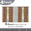 image:imageAmbesonne Flower Curtains Wild Flowers Poppies and Daisies Rural Nature Scenery in Meadows Rustic Window Treatments 2 Panel Set for Living Room Bedroom Pair of  28 x 84 White YellowRuby Green