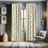 image:imageAmbesonne Gaming Window Curtains Game Controller Gamepad Retro Colors Atari Fans Lightweight Decor 2Panel Set with Rod Pocket Pair of  28 x 84 SeafoamWhite Green