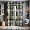 image:imageAmbesonne Garden Art Curtains Botanical Pattern Echinacea Flowers Stems and Leaves Gardening Plants Window Treatments 2 Panel Set for Living Room Bedroom Pair of  28 x 84 RoseSand Brown Sea Blue Beige