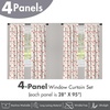 image:imageAmbesonne Garden Art Curtains Botanical Pattern Echinacea Flowers Stems and Leaves Gardening Plants Window Treatments 2 Panel Set for Living Room Bedroom Pair of  28 x 84 RoseCoral White