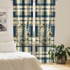image:imageAmbesonne Garden Art Curtains Botanical Pattern Echinacea Flowers Stems and Leaves Gardening Plants Window Treatments 2 Panel Set for Living Room Bedroom Pair of  28 x 84 RoseSand Brown Sea Blue Beige