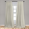 image:imageAmbesonne Garden Art Curtains Botanical Pattern Echinacea Flowers Stems and Leaves Gardening Plants Window Treatments 2 Panel Set for Living Room Bedroom Pair of  28 x 84 RoseYellow