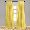 image:imageAmbesonne Garden Art Curtains Botanical Pattern Echinacea Flowers Stems and Leaves Gardening Plants Window Treatments 2 Panel Set for Living Room Bedroom Pair of  28 x 84 RoseYellow Orange
