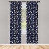 image:imageAmbesonne Garden Art Curtains Botanical Pattern Echinacea Flowers Stems and Leaves Gardening Plants Window Treatments 2 Panel Set for Living Room Bedroom Pair of  28 x 84 RoseBlue Mustard