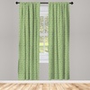 image:imageAmbesonne Garden Art Curtains Botanical Pattern Echinacea Flowers Stems and Leaves Gardening Plants Window Treatments 2 Panel Set for Living Room Bedroom Pair of  28 x 84 RosePale Green