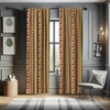 image:imageAmbesonne Garden Art Curtains Botanical Pattern Echinacea Flowers Stems and Leaves Gardening Plants Window Treatments 2 Panel Set for Living Room Bedroom Pair of  28 x 84 RoseYellow Ruby