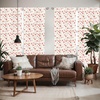 image:imageAmbesonne Garden Art Curtains Botanical Pattern Echinacea Flowers Stems and Leaves Gardening Plants Window Treatments 2 Panel Set for Living Room Bedroom Pair of  28 x 84 RoseCoral White