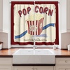 image:imageAmbesonne Geometric Kitchen Curtains Mosaic Motif with Traditional Fractal Forms Grid Graphic Print Window Drapes 2 Panel Set for Kitchen Cafe Decor 55 x 39 TurquoiseCream Blue Maroon