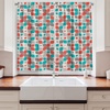 image:imageAmbesonne Geometric Kitchen Curtains Mosaic Motif with Traditional Fractal Forms Grid Graphic Print Window Drapes 2 Panel Set for Kitchen Cafe Decor 55 x 39 TurquoiseTurquoise